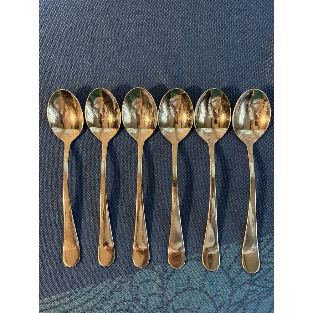 Gourmet Settings Windermere Dinner Spoons 18/10 Stainless Steel (Set Of 6)